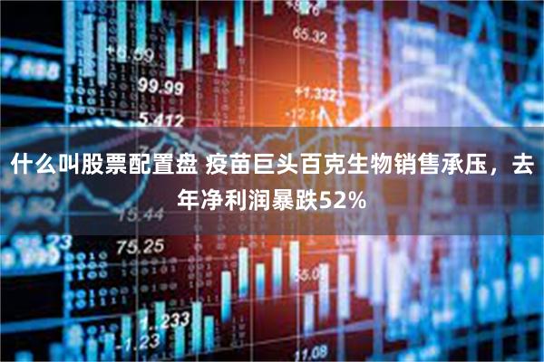 什么叫股票配置盘 疫苗巨头百克生物销售承压，去年净利润暴跌52%