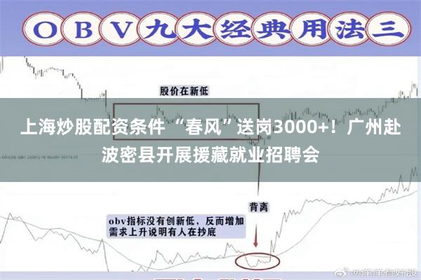 上海炒股配资条件 “春风”送岗3000+！广州赴波密县开展援藏就业招聘会